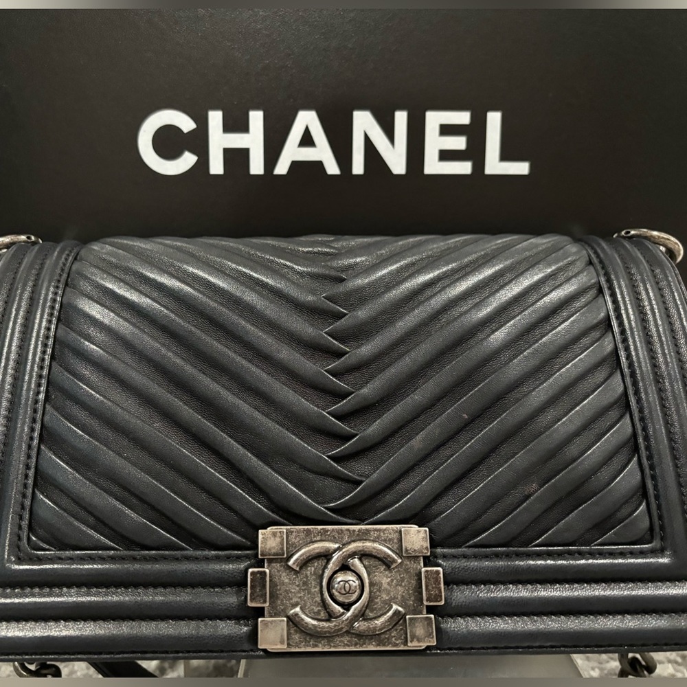 AUTHENTIC RARE Boy Chanel flap 3D bag